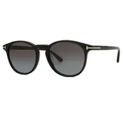 Tom Ford FT1097 LEWIS 01B, Black frame, Gradient Smoke Dark Grey lenses, view 2
