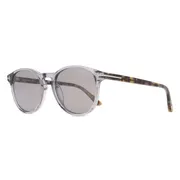 Tom Ford FT1097 LEWIS 20C, Grey frame, Smoke Grey Mirror lenses, view 2