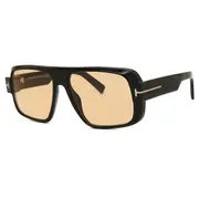 Tom Ford FT1101 TURNER 01E, Black frame, Brown Photochromic lenses, view 2
