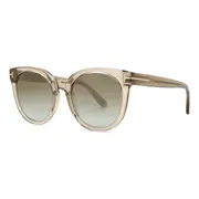 Tom Ford FT1109 MOIRA 45G, Brown frame, Brown Mirror lenses, view 2