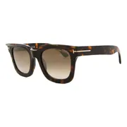Tom Ford FT1115 LEIGH-02 52G, Gradient Brown Mirror lenses, view 2