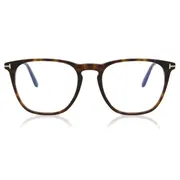 Tom Ford FT5937-B 052 Blue-Light Block, Tortoiseshell frame, view 1