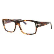 Tom Ford FT5941-B 053 Blue-Light Block, Tortoiseshell frame, view 2