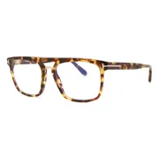 Tom Ford FT5942-B 053 Blue-Light Block, Tortoiseshell frame, view 2
