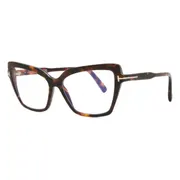 Tom Ford FT5948-B 052 Blue-Light Block, Tortoiseshell frame, view 2