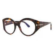 Tom Ford FT5950-B 052 Blue-Light Block, Tortoiseshell frame, view 2
