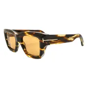 Tom Ford FT1154 ILIAS 52E, Light Brown lenses, view 2
