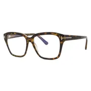 Tom Ford FT5955-B 055 Blue-Light Block, Tortoiseshell frame, view 2