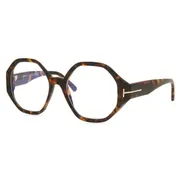 Tom Ford FT5967-B 052 Blue-Light Block, Tortoiseshell frame, view 2