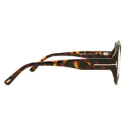 Tom Ford FT5967-B 052 Blue-Light Block, Tortoiseshell frame, view 3