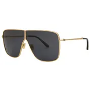 Tom Ford FT1159 HUXLEY 30A, Gold frame, Smoke Dark Grey lenses, view 2