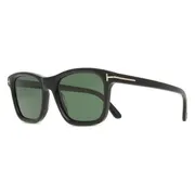 Tom Ford FT1179 BARRON 01N, Dark Green lenses, view 2