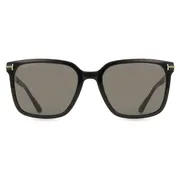 Tom Ford FT1183 JOCHEM 01A, Black frame, Smoke Grey lenses, view 1