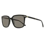Tom Ford FT1183 JOCHEM 01A, Black frame, Smoke Grey lenses, view 2