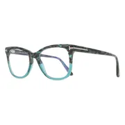 Tom Ford FT5986-B 055 Blue-Light Block, Tortoiseshell frame, view 2