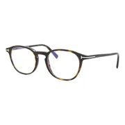 Tom Ford FT5583-B 052 Blue-Light Block, Tortoiseshell frame, view 2