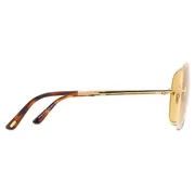 Tom Ford FT1204 STAVROS 30E, Gold frame, Golden Brown lenses, view 3