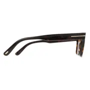 Tom Ford FT1205 CALDER 52E, Tortoiseshell frame, Bronze Brown lenses, view 3