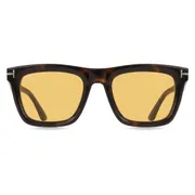 Tom Ford FT1207 LELIO 52E, Tortoiseshell frame, Brown lenses, view 1