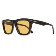 Tom Ford FT1207 LELIO 52E, Tortoiseshell frame, Brown lenses, view 2