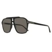 Tom Ford FT1209 AUTARI 01A, Black frame, Dark Grey lenses, view 2