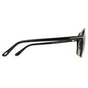 Tom Ford FT1209 AUTARI 01A, Black frame, Dark Grey lenses, view 3