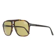 Tom Ford FT1209 AUTARI 52N, Tortoiseshell frame, Sage Green lenses, view 2