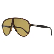 Tom Ford FT1211 VLADIMIR 52N, Tortoiseshell frame, Sage Green lenses, view 2