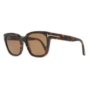 Tom Ford FT1216 HAYLAY Polarized 52H, Tortoiseshell frame, Brown lenses, view 2