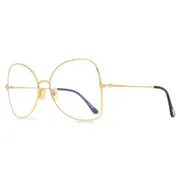 Tom Ford FT6049-B 030 Blue-Light Block, Gold frame, view 2