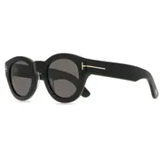 Tom Ford FT1212 LUCINDA 01A, Black frame, Dark Grey lenses, view 2