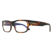 Tom Ford FT6034-B 056 Blue-Light Block, Tortoiseshell frame, view 2