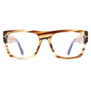 Tom Ford FT6035-B 055 Blue-Light Block, Tortoiseshell frame, view 1