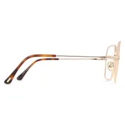 Tom Ford FT6050-B 028 Blue-Light Block, Gold frame, view 3