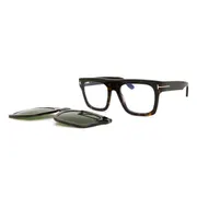 Tom Ford FT6068-B with Clip-On 052 Blue-Light Block