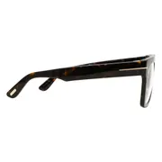 Tom Ford FT6068-B with Clip-On 052 Blue-Light Block, Tortoiseshell frame, view 3