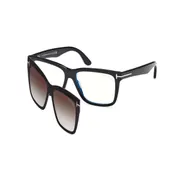 Tom Ford FT6069-B with Clip-On 001 Blue-Light Block