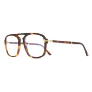 Tom Ford FT6086-B 053 Blue-Light Block, Tortoiseshell frame, view 2