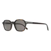 Tom Ford FT1301 JOEY-02 52A, Tortoiseshell frame, Smoke Grey lenses, view 2
