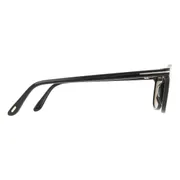 Tom Ford FT1302 HOLT-02 01B, Black frame, Gradient Smoke Grey lenses, view 3