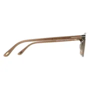 Tom Ford FT1302 HOLT-02 45B, Brown frame, Gradient Greyish Brown lenses, view 3