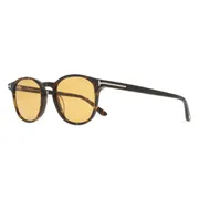 Tom Ford FT1302 HOLT-02 52E, Tortoiseshell frame, Golden Brown lenses, view 2