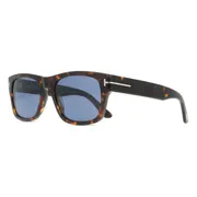 Tom Ford FT1303 SMITH-02 52V, Tortoiseshell frame, Dark Blue lenses, view 2