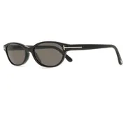 Tom Ford FT1310 CHLOE-02 01A, Black frame, Smoke Grey lenses, view 2