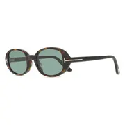 Tom Ford FT1364 IGGY 52N, Tortoiseshell frame, Celadon Green lenses, view 2