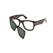Tom Ford FT6099-B with Clip-On 052 Blue-Light Block