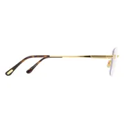 Tom Ford FT6117-B 030 Blue-Light Block, Gold frame, view 3