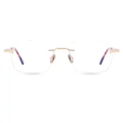 Tom Ford FT6117-B 028 Blue-Light Block, Gold frame, view 1