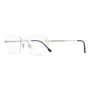Tom Ford FT6117-B 016 Blue-Light Block, Silver frame, view 2
