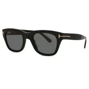 Tom Ford FT0237 SNOWDON Polarized 01D, Black frame, Dark Grey lenses, view 2